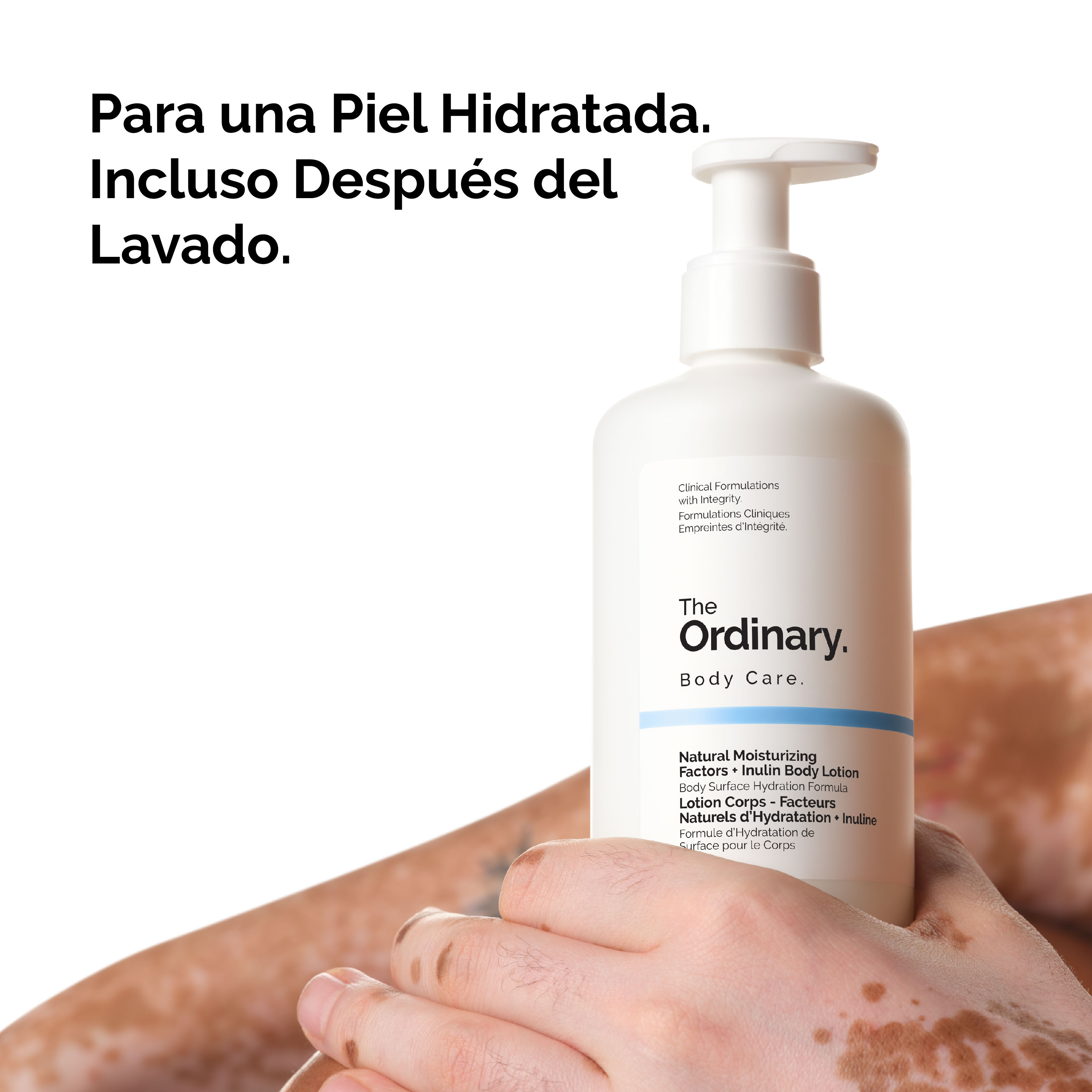 NATURAL MOISTURIZING FACTORS + INLUIN BODY LOTION (LOCIÓN PARA EL CUERPO CON INLUINA)